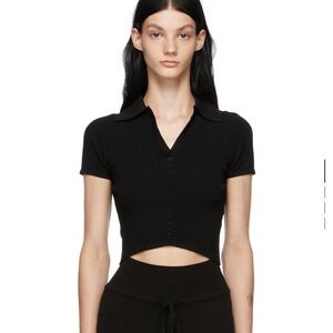 Live The Process Black Seamless Polo